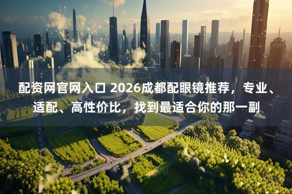 配资网官网入口 2026成都配眼镜推荐，专业、适配、高性价比，找到最适合你的那一副